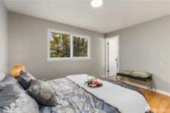 Upstair Primary Bedroom with its own bathroom
