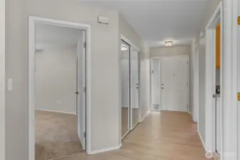 Hallway to front door