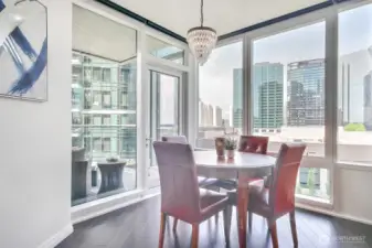 Separate Dining Area