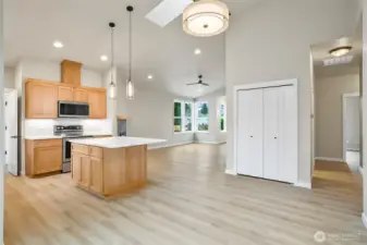 Interior marketing photo is an Example only of a previously built home.