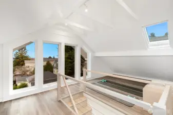 Let's head upstairs to the amazing primary suite