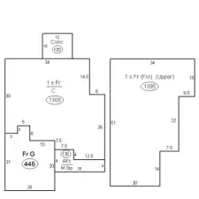 Upper & Lower Level Diagram