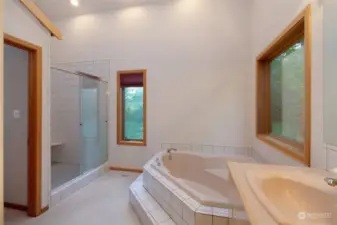 Great soaking tub