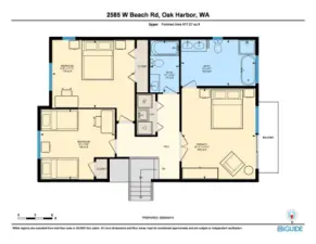 Upper Level Floor Plan