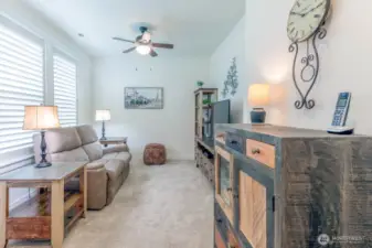 3rd Bedroom used as Entertainment room