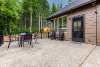 Patio off Sunroom