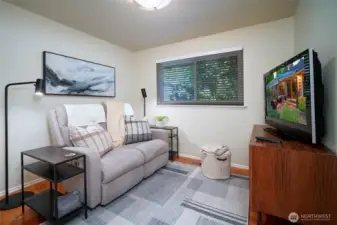 4th bedroom could be a great office or TV room.