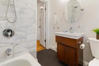 Main floor full bath