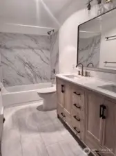 Unit 12722 - Stunning remodeled full bathroom on the upper floor