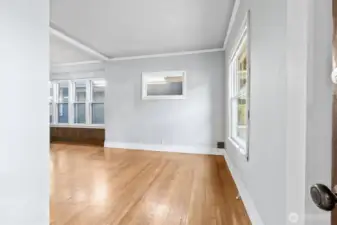 Entryway to living area