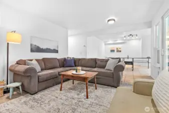 Basement family room