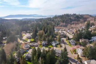 The beautiful PNW! Get your steps in walking the South Hills Neighborhood