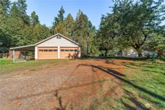Welcome home to 2601 Egg & I Road, Chimacum WA! Country living at it's best! 2 acres on 2 levels, backing up to State land. Possible views of farm land below. Bring your tools and make this country home your own.