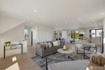 Modern, warm and inviting - ready for your personal touches.
