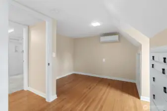 2nd bedroom upstairs. Freshly painted.