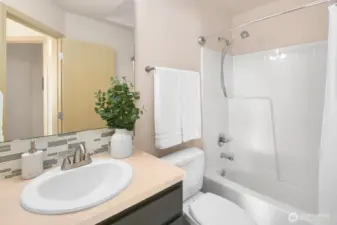 Hall bath
