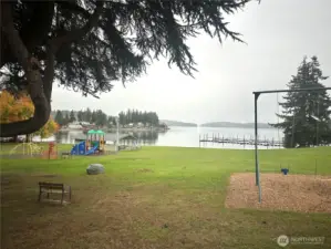 Community Beach, Park, and Covered Area