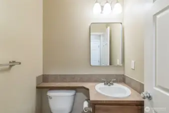 Downstairs guest bathroom