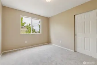 Guest bedroom 3 with all new carpet, padding, and paint