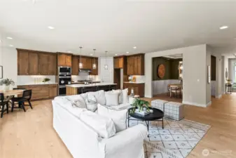 Great Room to Kitchen