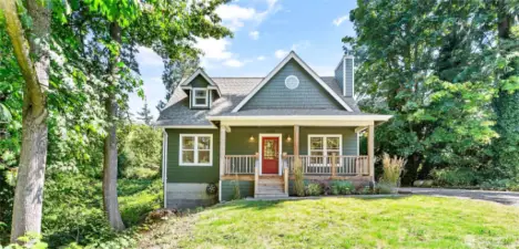 Stunning Craftsman in an idyllic PNW setting.
