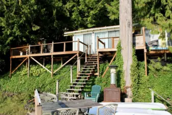 North Shore is the sunny side of the lake.