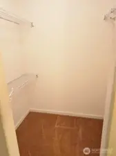 1 of 2 walk in closets