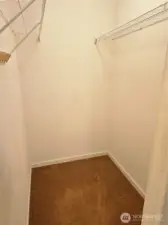 2 of 2 walk in closets