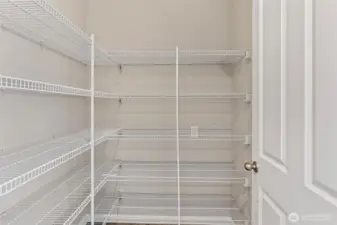 Walk-in Pantry with power