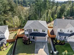 Aerial View of front elevation