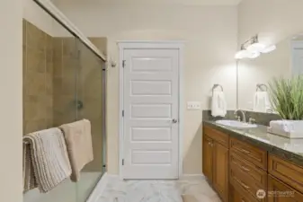 2nd view of the primary bathroom