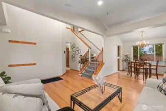 Living/dining (towards stairs and kitchen area)