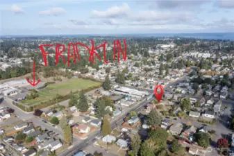 Located in Central Tacoma just a couple blocks from Franklin Elementary School