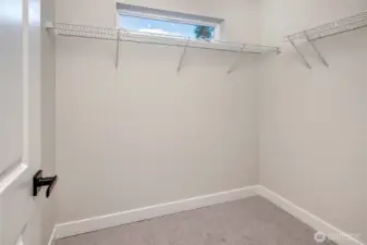 Walk-in closet (Model Home Lot C101)