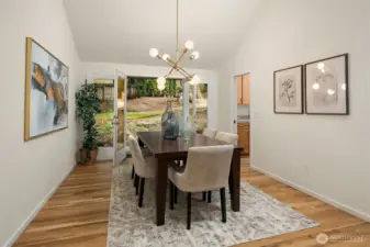 Formal dining room