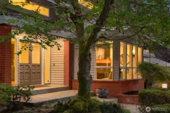 Back of home