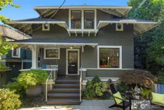 The quintessential Madrona Craftsman home