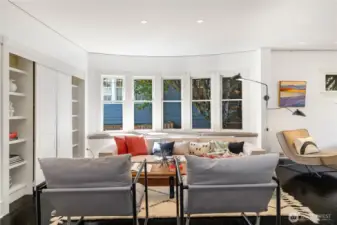 Abundant natural light throughout