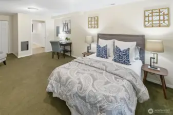 Basement apartment can also be accessed from the hallway next to the recreation/bonus room.