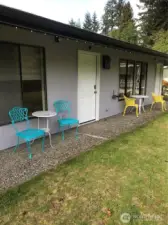 South side of clubhouse