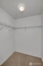 Large walk-in closet