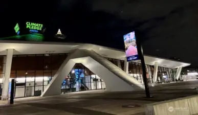 Just one block away from all of the sports, concerts and culture at Climate Pledge Arena