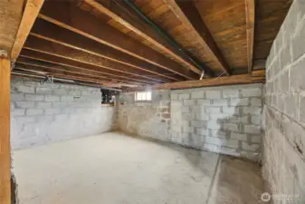 Generous basement offers room to grow.