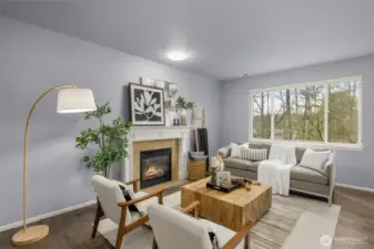 big windows allowing great natural light