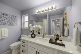 2nd upstairs bathroom