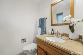 Bathroom in primary bedroom