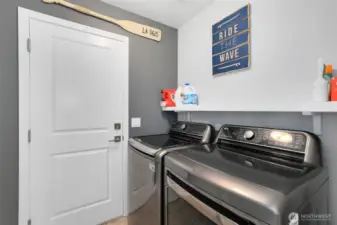 Utility on main floor