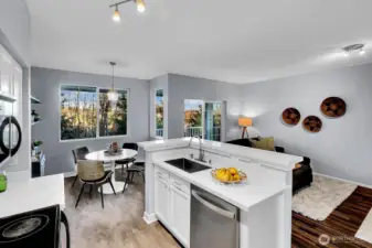 Kitchen - family room