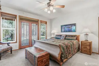 Primary Bedroom with Deck Access