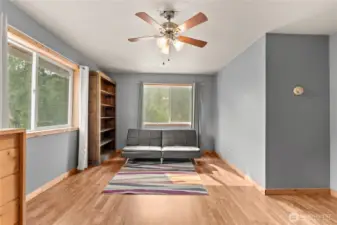 Upstairs sitting area